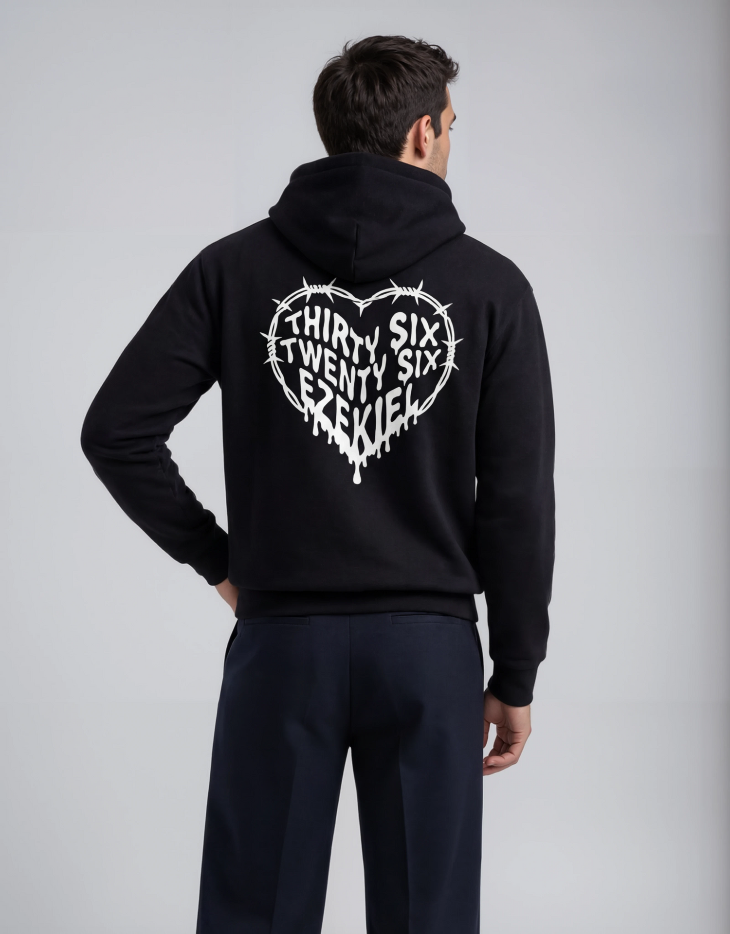 "Ezekiel 36:26" Premium Unisex Hoodie